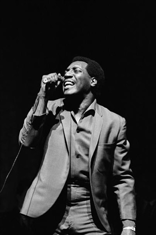 Otis Redding performs in Paris, 1966.